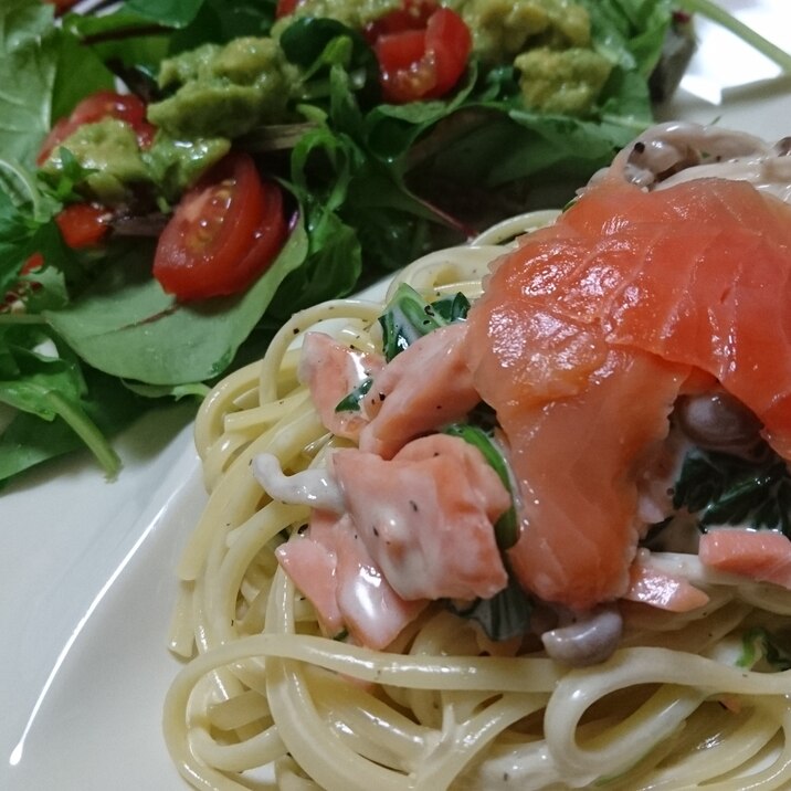 間違いない!サーモンのレモンクリームパスタ♪